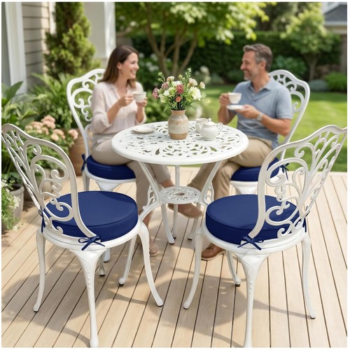 Round outdoor seat cushions - outdoor,